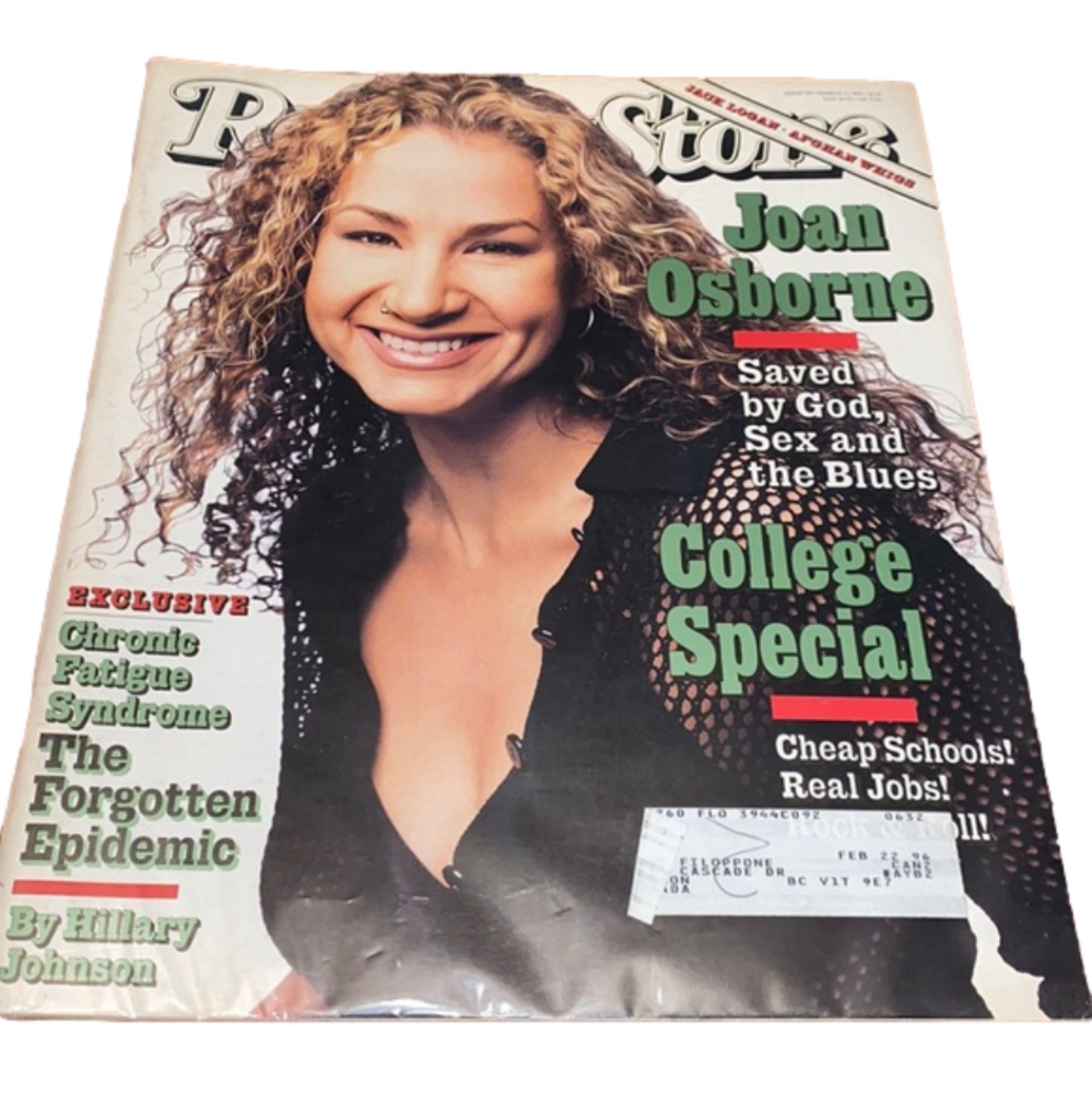 Vintage Rolling Stones Magazine Joan Osborne